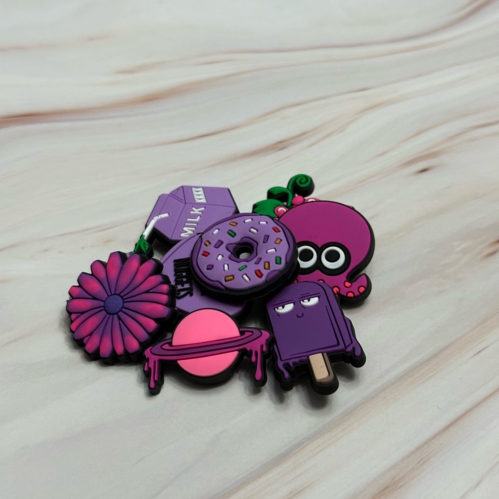 8 Purple Edition Jibbitz